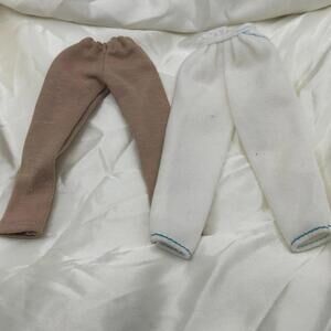 Barbie 11.5” Fashion Doll Replacement Accessory Vtg Bundle 2 Khaki White Pants